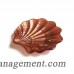 Red Pomegranate Scallop Shell Canape 5.5" Salad or Dessert Plate RDPO1083
